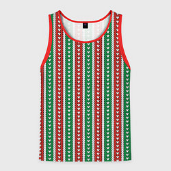 Мужская майка без рукавов Knitted pattern