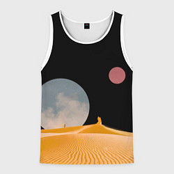 Мужская майка без рукавов Arrakis sandworm Dune