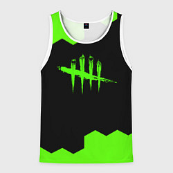 Мужская майка без рукавов Dead by daylight hexagon