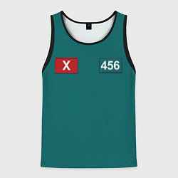 Мужская майка без рукавов Игрок 456 - Игра в кальмара