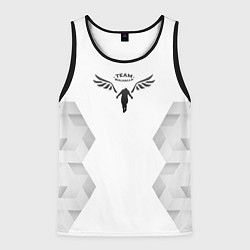 Майка-безрукавка мужская Tokyo Revengers white poly, цвет: 3D-черный
