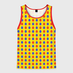 Мужская майка без рукавов Яркие шары