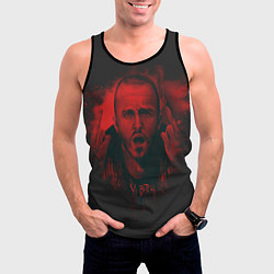 Майка-безрукавка мужская Jesse Pinkman, цвет: 3D-черный — фото 2