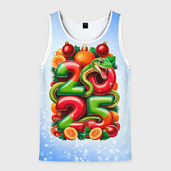 Мужская майка без рукавов Змеи к нам приходят 2025