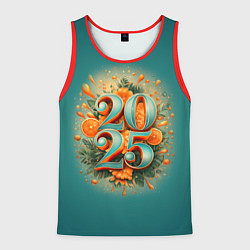 Мужская майка без рукавов Мандариновый 2025