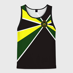 Мужская майка без рукавов Мотострелковые войска: шеврон без текста