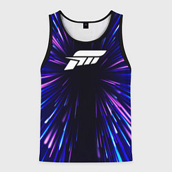 Майка-безрукавка мужская Forza Horizon neon energy, цвет: 3D-черный