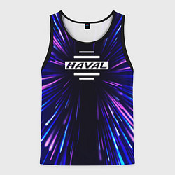 Майка-безрукавка мужская Haval neon energy, цвет: 3D-черный