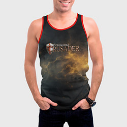 Майка-безрукавка мужская Stronghold сrusader гроза крестоносцев, цвет: 3D-красный — фото 2