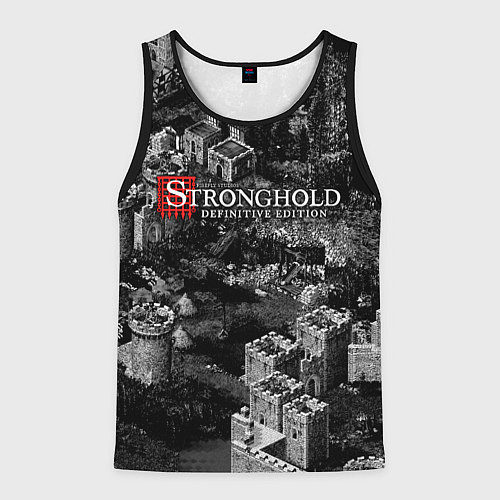 Мужская майка без рукавов Stronghold Crusader Definitive Edition / 3D-Черный – фото 1