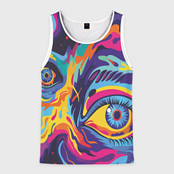 Мужская майка без рукавов Глаза вселенной