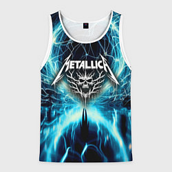 Мужская майка без рукавов Neon glow - Metallica