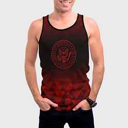 Майка-безрукавка мужская Ramones red poly, цвет: 3D-черный — фото 2