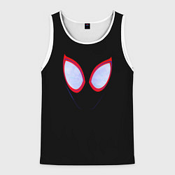 Мужская майка без рукавов Человек паук глаза