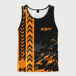 Майка-безрукавка мужская Kayo, цвет: 3D-черный