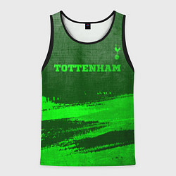 Мужская майка без рукавов Tottenham - green gradient посередине