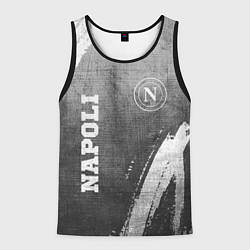 Мужская майка без рукавов Napoli - grey gradient вертикально