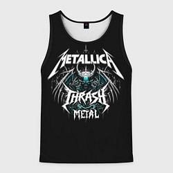 Мужская майка без рукавов Metallica group - thrash metal style