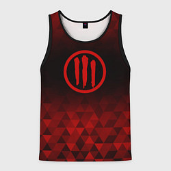 Майка-безрукавка мужская Three Days Grace red poly, цвет: 3D-черный