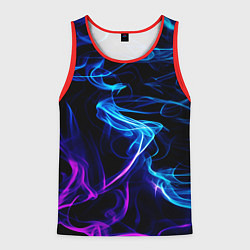 Мужская майка без рукавов Color blue pink