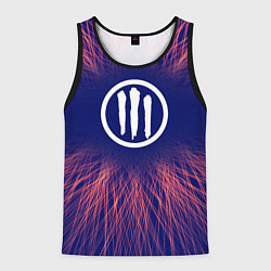 Майка-безрукавка мужская Three Days Grace red energy, цвет: 3D-черный