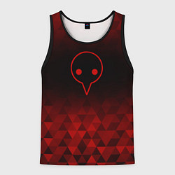 Майка-безрукавка мужская Evangelion red poly, цвет: 3D-черный