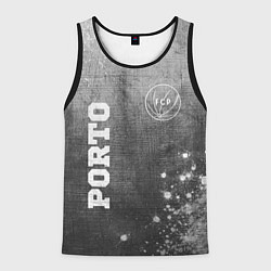 Мужская майка без рукавов Porto - grey gradient вертикально