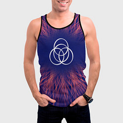 Майка-безрукавка мужская Elden Ring red energy, цвет: 3D-черный — фото 2