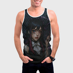 Майка-безрукавка мужская Дерзкая альтушка, цвет: 3D-белый — фото 2