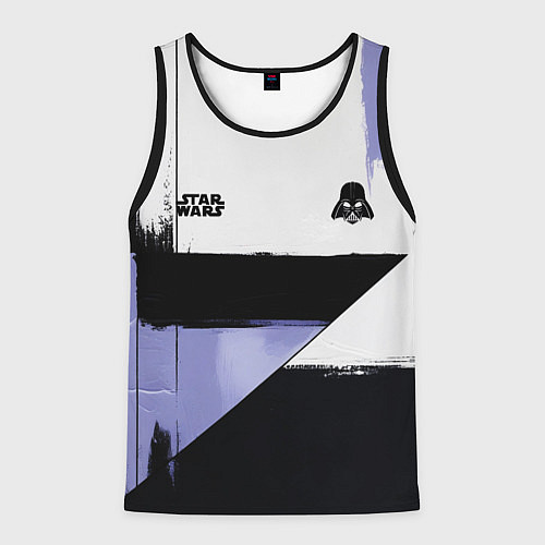 Мужская майка без рукавов Дарт Вейдер Звездные войны / 3D-Черный – фото 1
