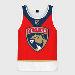 Майка-безрукавка мужская Florida Panthers - NHL team, цвет: 3D-белый