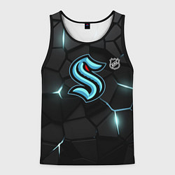Мужская майка без рукавов Сиэтл Кракен - НХЛ хоккей