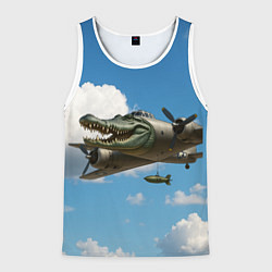 Мужская майка без рукавов Бомбардиро крокодило