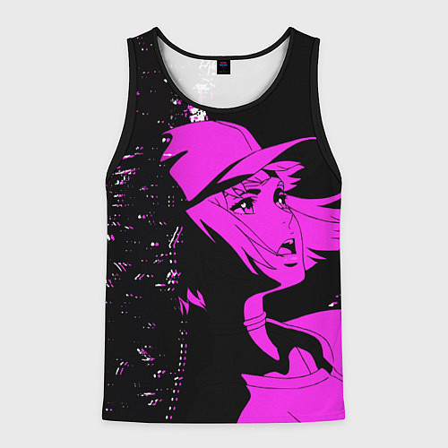 Мужская майка без рукавов Лазарь: Элейна / 3D-Черный – фото 1