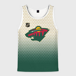 Мужская майка без рукавов Миннесота Уайлд - геометрический градиент