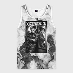Мужская майка без рукавов XXXTentacion облокотился об зеркало