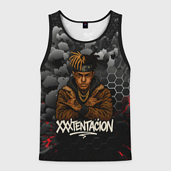Мужская майка без рукавов XXXTentacion со скрещенными руками