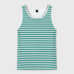 Мужская майка без рукавов Тельняшка пограничника