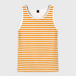 Мужская майка без рукавов Тельняшка спасателя МЧС