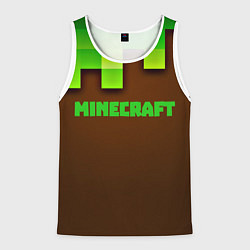 Мужская майка без рукавов Minecraft forever