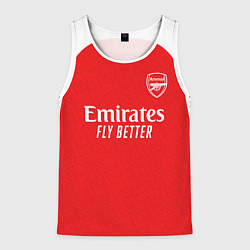 Майка-безрукавка мужская Аршавин форма Арсеал, цвет: 3D-белый