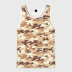 Мужская майка без рукавов Камуфляж армия