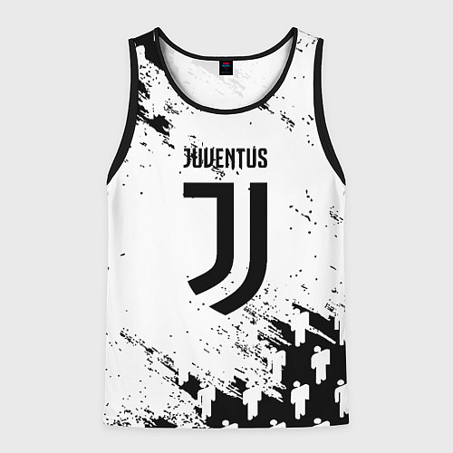 Мужская майка без рукавов Juventus люди спорт / 3D-Черный – фото 1