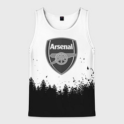 Мужская майка без рукавов Arsenal черный лес