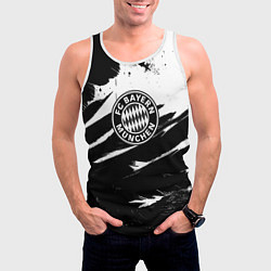 Майка-безрукавка мужская Бавария Мюнхен крылья краски, цвет: 3D-белый — фото 2