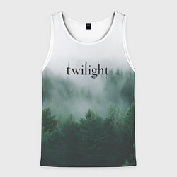 Мужская майка без рукавов Twilight forest