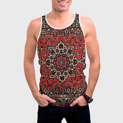 Майка-безрукавка мужская Пыльный ковёр, цвет: 3D-белый — фото 2