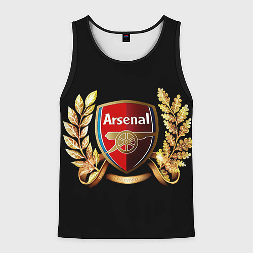 Мужская майка без рукавов Arsenal / 3D-Черный – фото 1