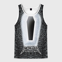 Майка-безрукавка мужская Metallica: Death Magnetic, цвет: 3D-белый