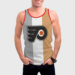 Майка-безрукавка мужская Philadelphia Flyers, цвет: 3D-красный — фото 2